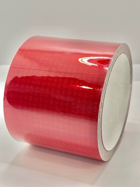 4" Red High Intensity Reflective Tape