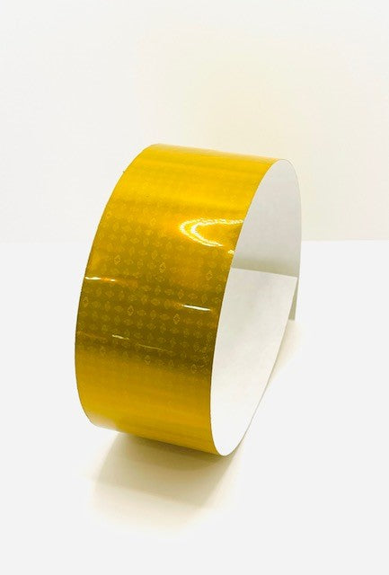 2" Yellow / Gold High Intensity Reflective Tape